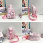 Kawaii Sanrio Family Cartoon Peripheral Mini Backpack, HelloKitty Small Backpack, Mini Bag, Best Birthday Gift - Image 3