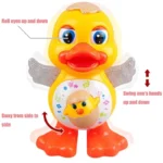 Electric Dancing Duck Toy 19cm with Music & Flashing Lights - Image 3