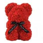 2026 Artificial Flower Eternal Rose Teddy Bear for 520 Mom Mother's Day Birthday Valentine's Day Anniversary Gifts & Decorations - Image 11