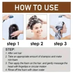 Biotin Hair Growth Shampoo Anti-Hair Loss Treatment for Men and Women Rapid Thickening and Re-Oil Beauty Health - Image 6