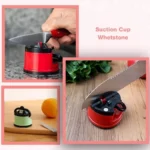 Suction Knife Sharpener 1PC Tungsten Steel Pull-Through Tool - Image 5
