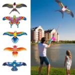 kids cartoon kite 35cm eagle and butterfly design