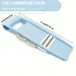 Vegetable Slicer 5-in-1 Adjustable Grater & Food Cutter - Image 6