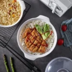 Microwave Steamer Pot with Lid for Rice, Soup & Buns - Image 5