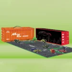 Mini Pull Back Cars 10-48PCS Kids Vehicle Toy Set with Storage Box - Image 5