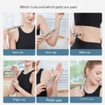Electronic Acupuncture Pen Relief Pain Massage Point Meridian Energy Meridian Acupuncture Acup Plastic Material Without Battery - Image 3