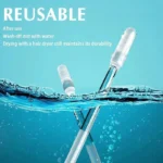 Ear Wax Cleaning Sticks 24PCS Soft Adhesive Ear Care Tools - Image 3