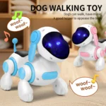 Interactive Robotic Dog Toy 1PC Walking Music & Lights - Image 4