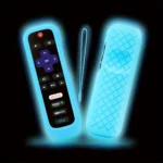 1/2/3 piece set of luminous silicone remote control with rope suitable for TCL Hisense Roku TV remote control - Image 11