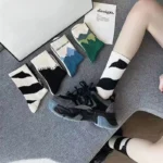 10pairs Breathable Cotton Sports Stockings Men Bamboo Fiber Autumn and Winter Men Socks Sweat Absorption Deodorant Business Sox - Image 28