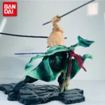 Anime Swordsman Figure 10cm Three-Blade PVC Display Model - Image 6