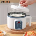 1.7L Electric Rice Cooker Single Double Layer 220V Multi Cooker Non-Stick Smart Mechanical MultiCooker Steamed Rice Pot For Home - Image 2