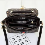 New Shoulder Bag Women Bag Tote Luxury Designer Handbag Women Handbags Leather Printed Monogram Single Shoulder Straddle Bag - Image 4