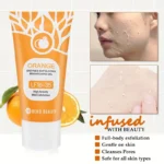 Orange Exfoliating Gel 50g Deep Cleansing Face & Body Scrub - Image 4