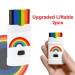 Rainbow Crayon Set 2PCS 6-Color Wax Art Set for Kids - Image 24