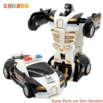 Transformable Robot Car Toy Ages 4–12 Sports Vehicle Model - Image 7
