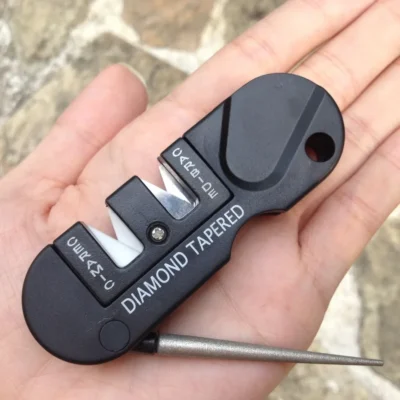 portable knife sharpener 4 in 1 pocket tool