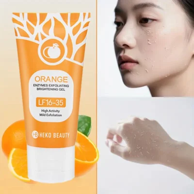 orange exfoliating gel 50g deep cleansing skincare