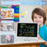 LCD Writing Tablet 11/13/16 Inch Kids Drawing Board - Image 13