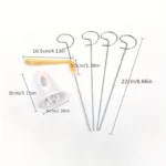 Stainless Steel Spiralizer Set 6PCS Vegetable Cutter Tools - Image 3