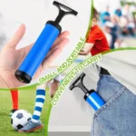 1 Pc Portable Multifunctional Ball Pump With Needle And Nozzle, Ball Inflator For Football,Basketball,Volleyball,Swimming - Image 3