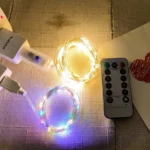20m/10m 8 Function Remote Control LED Fairy Lights USB String Lights Christmas Garland New Year Wedding Party Garden Decoration - Image 4