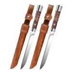 1/2/3 Straight Blade Kitchen Knife Set, Professional Kitchen Fruit Knife, Portable Cutting Knife, High Hardness Japanese Knife - Image 9