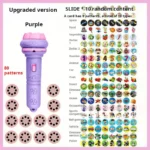 Kids Projection Flashlight 80 Patterns LED Bedtime Story Toy - Image 6