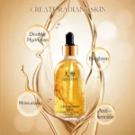 100ml 24k Gold Hyaluronic Acid Nicotinamide Face Serum Anti Aging Facial Lifting Collagen Essence Skin Care Whitening Serum - Image 3
