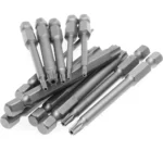 11 PCS  Torx Security Bit Set S2 Steel Magnetic Security Screwdriver Set 50/100mm Star Screwdriver Set for Shark Vacuum T6-T40 - Image 4