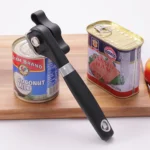 Manual Can Opener 1PC Easy Grip Side-Cut Kitchen Tool - Image 4