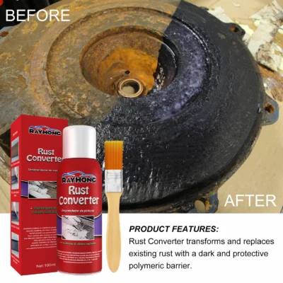 car rust converter 100ml metal rust remover