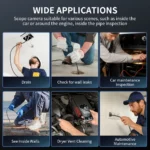 7MM TYPE-C Android Endoscope Camera IP67 Waterproof 6 LED Adjustable Borescope Mini Camera with 6 LEDs - Image 5