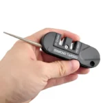 Portable Knife Sharpener 4-in-1 Tungsten Ceramic Pocket Tool - Image 3