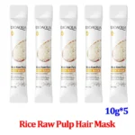 Rice Hair Mask 10–400g Moisturizing Care for Dry Frizzy Hair - Image 7