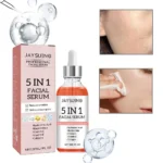 5 In 1 Fade Fine Lines Firming Face Serum Moisturizing Brightening Vitamin C Hyaluronic Acid Facial Serum Shrink Pores Skin Care - Image 5