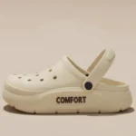 Women's Men's Slippers Summer Anti-Slip Couple Hollow Covered Toe Indoor Outdoor Casual Thick Bottom Sandals for Home Adults - Image 8