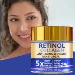 Retinol & Collagen Face Cream 60g, Anti-Aging Firming Moisturizer with Hyaluronic Acid, Fast Delivery - Image 3