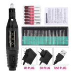 LULAA Portable Professional Electric Nail Drill Machine Manicure Tools Pedicure Drill Set Family Nail File Nail Drill Equipment - Image 22