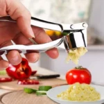 Manual Garlic Press 16cm Zinc Alloy Stainless Steel Crusher - Image 3