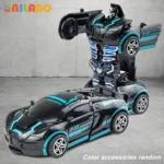 transformable robot car toy sports vehicle