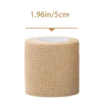 10/1Rolls Medical Adhesive Bandage Elastic Breathable Sports Self Adhesive Tape Beige Wrap Finger Tape For Wrist Ankle First Aid - Image 7