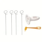 Stainless Steel Spiralizer Set 6PCS Vegetable Cutter Tools - Image 5