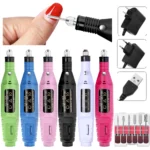 LULAA Portable Professional Electric Nail Drill Machine Manicure Tools Pedicure Drill Set Family Nail File Nail Drill Equipment - Image 2