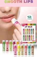 12 PCS/Gift Lip Balm Set 5g Deep Moisturizing and Long-Lasting Moisturizing Exfoliating to Create Hydrated Lips - Image 4