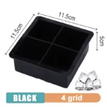 Silicone Ice Cube Tray 4/6/8/15 Grid Jumbo Square Mold - Image 10
