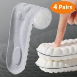 1/2/4pairs Latex Sport Insoles Soft High Elasticity Shoe Pads Orthotic Breathable Shock Absorption Cushion Arch Support Insole - Image 13
