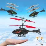 Induction Helicopter Toy 2-Channel Rechargeable Sensor Aircraft - Image 6