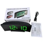 Electronic Alarm Clock Noiseless Design Digital LED Large Display Mirror Electronic Clock Digital Alarm Clock LED Mirror Clocks - Image 7