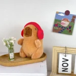 Cute Capybara Plush Toy Hoodie with Wings Simulation Doll Small Size Stuffed Animals Anime Fluffty Toy Birthday Party - Image 30